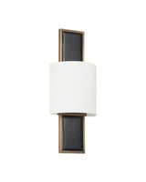 Currey and Company - 5900-0062 - LED Wall Sconce - Lowesdale - Black / Brass