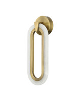 Currey and Company - 5900-0060 - LED Wall Sconce - Aurora - Natural/Polished Antique Brass