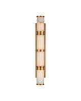 Currey and Company - 5800-0079 - LED Wall Sconce - Brenham - Natural/Vintage Brass
