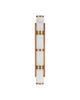 Currey and Company - 5800-0079 - LED Wall Sconce - Brenham - Natural/Vintage Brass