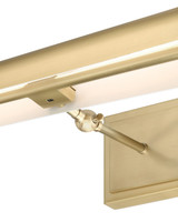 Currey and Company - 5400-0008 - LED Picture Light - Pendleton - Brushed Brass