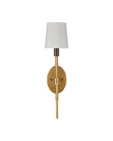 Currey and Company - 5000-0319 - One Light Wall Sconce - Grigsby - Antique Brass / Bronze