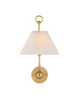 Currey and Company - 5000-0317 - One Light Wall Sconce - Cedric - Brass