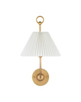Currey and Company - 5000-0317 - One Light Wall Sconce - Cedric - Brass