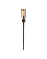 Currey and Company - 5000-0297 - One Light Wall Sconce - Wemyss - Gilded Oak/Smoke