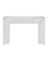 Currey and Company - 4000-0278 - Console Table - Fireside - Natural White / Green