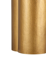 Currey and Company - 4000-0271 - Pedestal - Trebol - Antique Brass