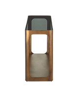 Currey and Company - 4000-0262 - Console Table - Scaffale - Smoke Gold / Smoke