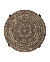 Currey and Company - 4000-0256 - Accent Table - Unity - Antique Bronze/Dark Bronze