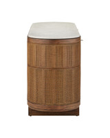 Currey and Company - 3000-0345 - Credenza - Virtuosity - Brushed Driftwood / Natural / Brass