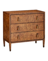 Currey and Company - 3000-0341 - Chest - Evie - Mappa Burl