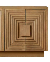 Currey and Company - 3000-0336 - Credenza - Morombe - Washed Oak