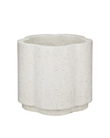 Currey and Company - 2200-0069 - Planter - Smerlato - Ivory Terrazzo