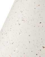 Currey and Company - 2000-0055 - Table - Pendurado - Ivory Terrazzo