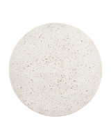 Currey and Company - 2000-0054 - Accent Table - Ridge - Ivory Terrazzo