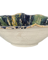 Currey and Company - 1200-1170 - Bowl - Macchiato - Blue / Green / Off-White