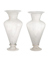Currey and Company - 1200-1157 - Vase - Sovereign - Venetian White