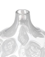Currey and Company - 1200-1153 - Vase - Aetheria - Clear / White