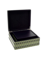 Currey and Company - 1200-1145 - Box Set of 2 - Cuoio - Green / Black