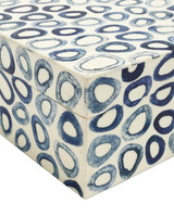 Currey and Company - 1200-1134 - Box Set of 2 - Ovoid - White / Blue