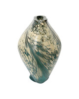 Currey and Company - 1200-1119 - Vase - Irida - Black / Beige / Green