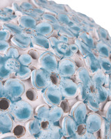 Currey and Company - 1200-1113 - Vase - Daisy Blue - Light Blue / White