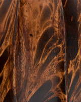 Currey and Company - 1200-1111 - Object - Starfruit - Marbleized Brown