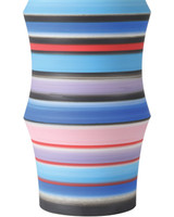 Currey and Company - 1200-1098 - Vase - Happy 80's - Blue/Pink/Red