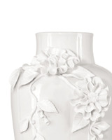 Currey and Company - 1200-0985 - Vase - Flower - White