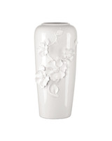 Currey and Company - 1200-0984 - Vase - Flower - White