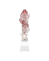 Currey and Company - 1200-0975 - Sculpture - Faux - Purple Pink/Clear