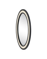 Currey and Company - 1000-0189 - Mirror - Deanna - Ivory / Black