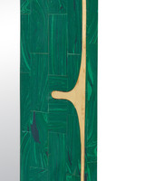 Currey and Company - 1000-0179 - Mirror - Orin - Green / Brushed Brass