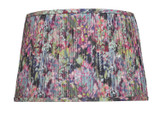 Currey and Company - 0900-6017 - Lamp Shade - Wildflower - Magenta/Green/Blue