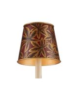 Currey and Company - 0900-0070 - Chandelier Shade - Castagno - Gold/Red