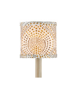 Currey and Company - 0900-0062 - Chandelier Shade - Lenore - Gold/Brown/Ivory