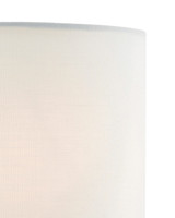 Currey and Company - 0454 - Shade - White Cotton Chandelier Shade - White Cotton