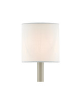 Currey and Company - 0455 - Shade - White Cotton Chandelier Shade - White Cotton