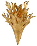Currey and Company - 5000-0126 - One Light Wall Sconce - Formby - Gold Leaf
