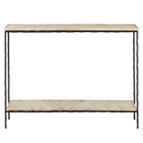 Currey and Company - 4000-0137 - Console Table - Boyles - Natural/Black