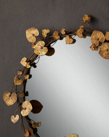 Currey and Company - 1000-0115 - Mirror - Vinna - Antique Brass