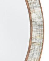 Currey and Company - 1000-0070 - Mirror - Hyson - Natural/Beige