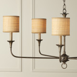 Currey and Company - 0900-0028 - Chandelier Shade - Natural Grasscloth - Natural