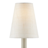 Currey and Company - 0900-0025 - Chandelier Shade - Ivory Fine Grasscloth - Light Natural