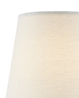 Currey and Company - 0900-0024 - Chandelier Shade - Off-White Fine Grasscloth - Off-White