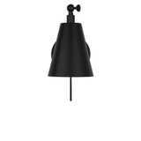Generation Lighting - GLW2001MBKE - One Light Wall Sconce - Drae - Midnight Black