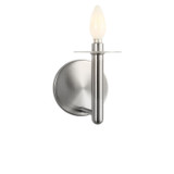 Generation Lighting - GLW1881BNE - One Light Wall Sconce - Vilera - Brushed Nickel