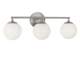 Generation Lighting - GLV1853BN - Three Light Vanity - Nube - Brushed Nickel