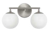 Generation Lighting - GLV1842BN - Two Light Vanity - Nube - Brushed Nickel