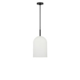 Generation Lighting - GLP1941MBKE - One Light Pendant - Neblina - Midnight Black